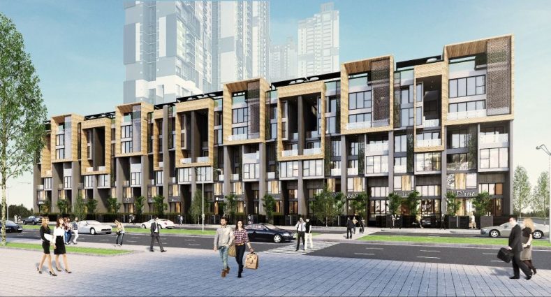 Phối cảnh căn shophouse – nhà phố thương mại D2 Eight CapitaLand quận 2