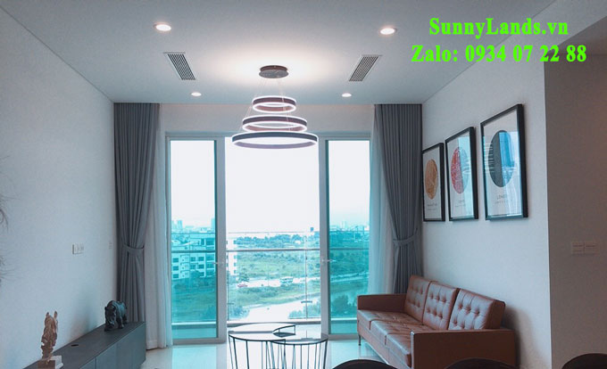 Nội thất phòng khách căn hộ Sala: Sadora Apartment Đại Quang Minh