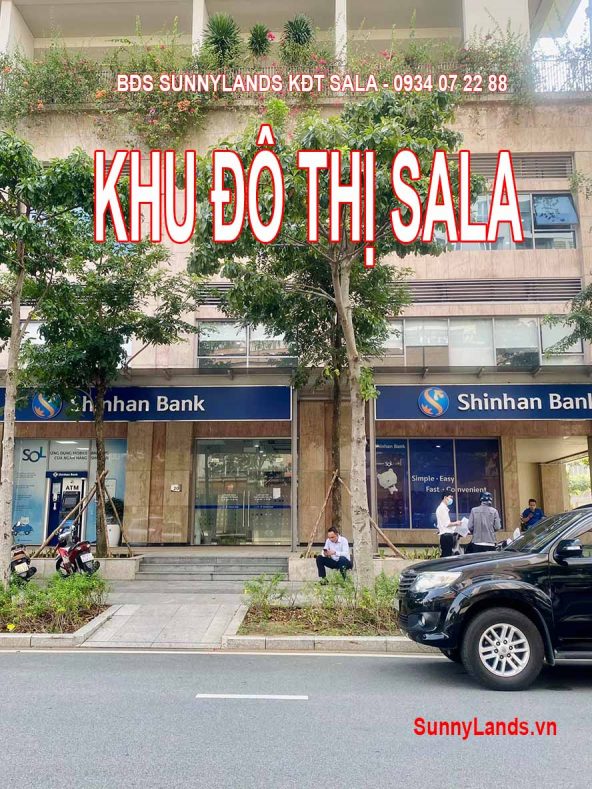 Ngân hàng Shinhan Bank khu đô thị Sala