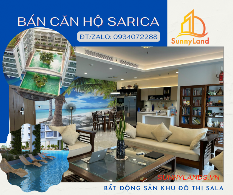 Bán căn hộ Sarica Apartment khu đô thị Sala giá rẻ