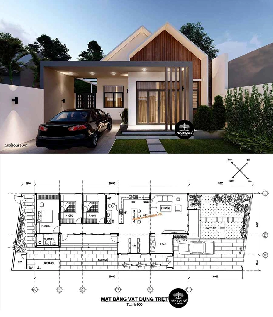 Bản vẽ nhà cấp 4 là gì? Lợi ích khi có bản vẽ thiết kế nhà cấp 4