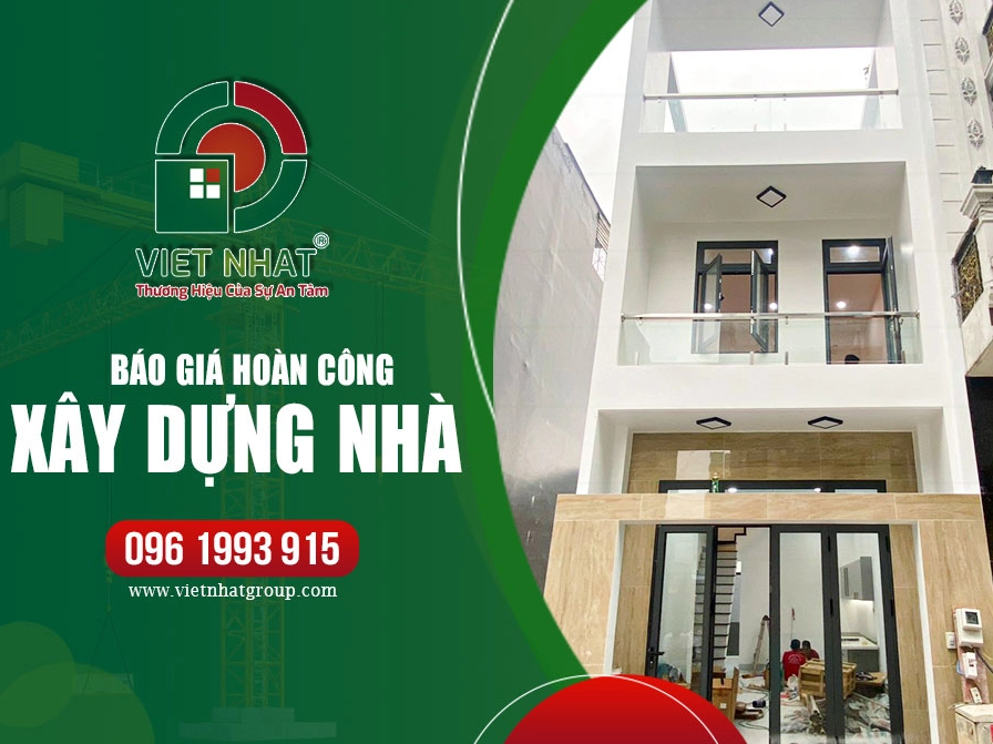 Báo giá dịch vụ hoàn công xây dựng nhà