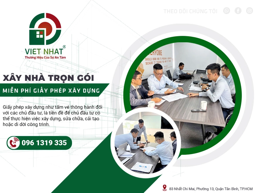 Báo giá xin phép xây dựng nhà