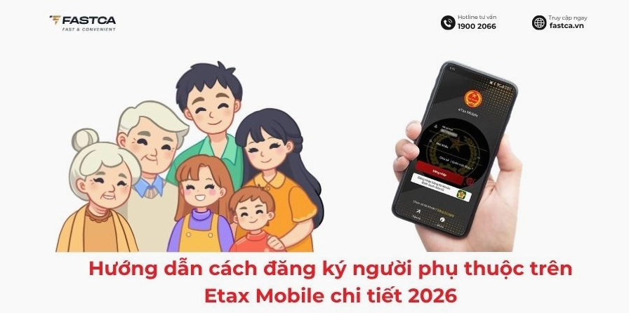 Cách đăng ký người phụ thuộc trên eTax Mobile