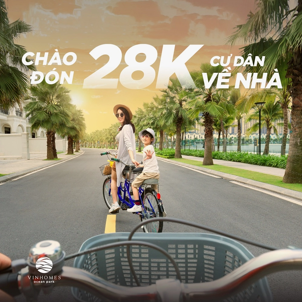 Chào đón cư dân Vinhomes Ocean Park
