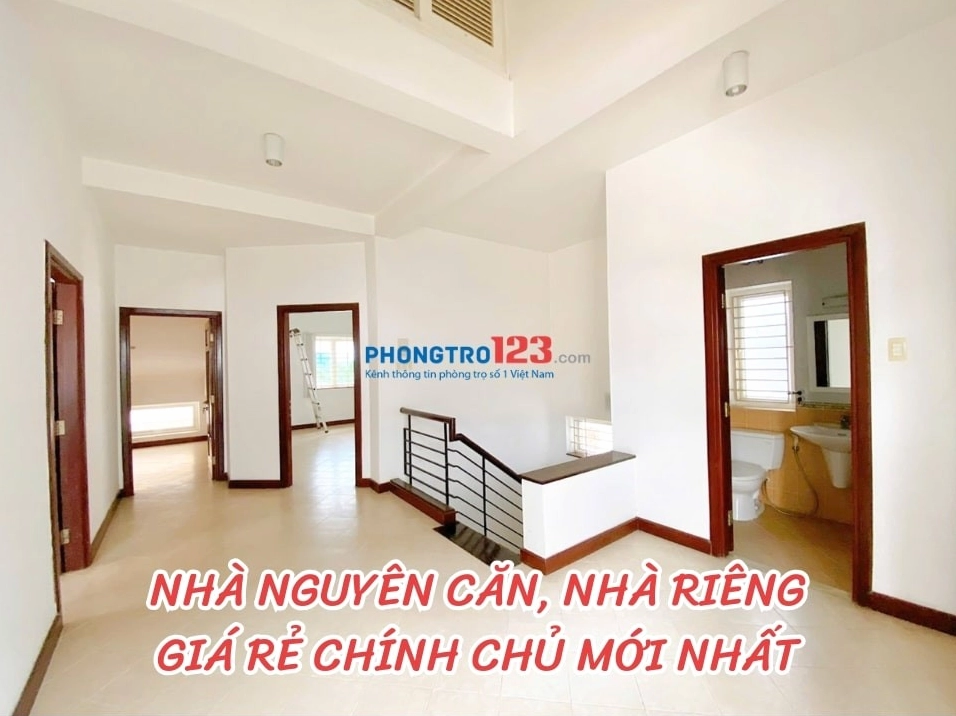 Cho thuê nhà nguyên căn, nhà riêng