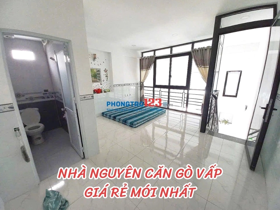Cho thuê nhà nguyên căn Quận Gò Vấp