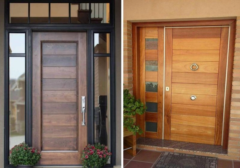 Cửa chính không nên quá to hoặc quá nhỏ