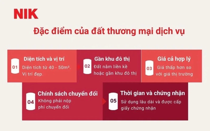 ĐẤT THƯƠNG MẠI DỊCH VỤ LÀ GÌ