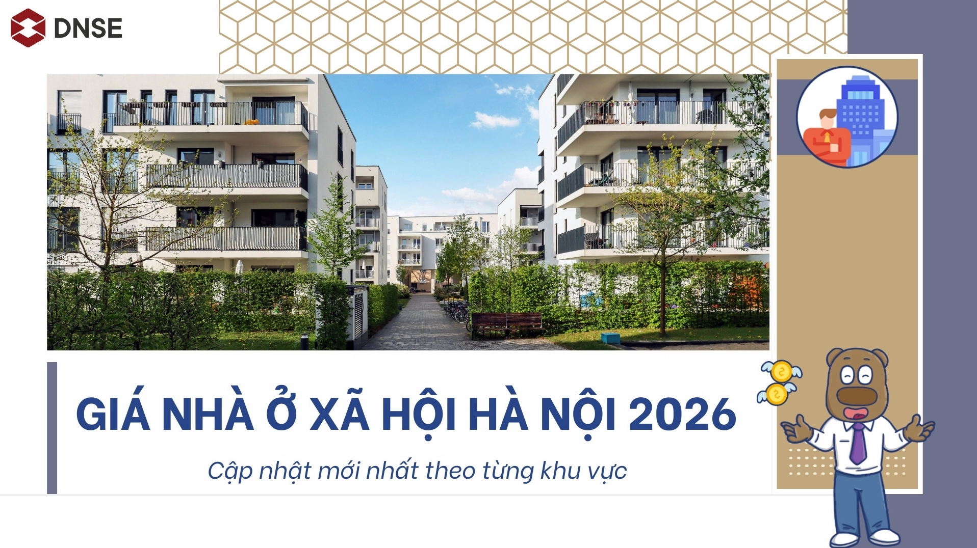 Giá nhà ở xã hội Hà Nội 2026: Cập nhật mới nhất theo từng khu vực
