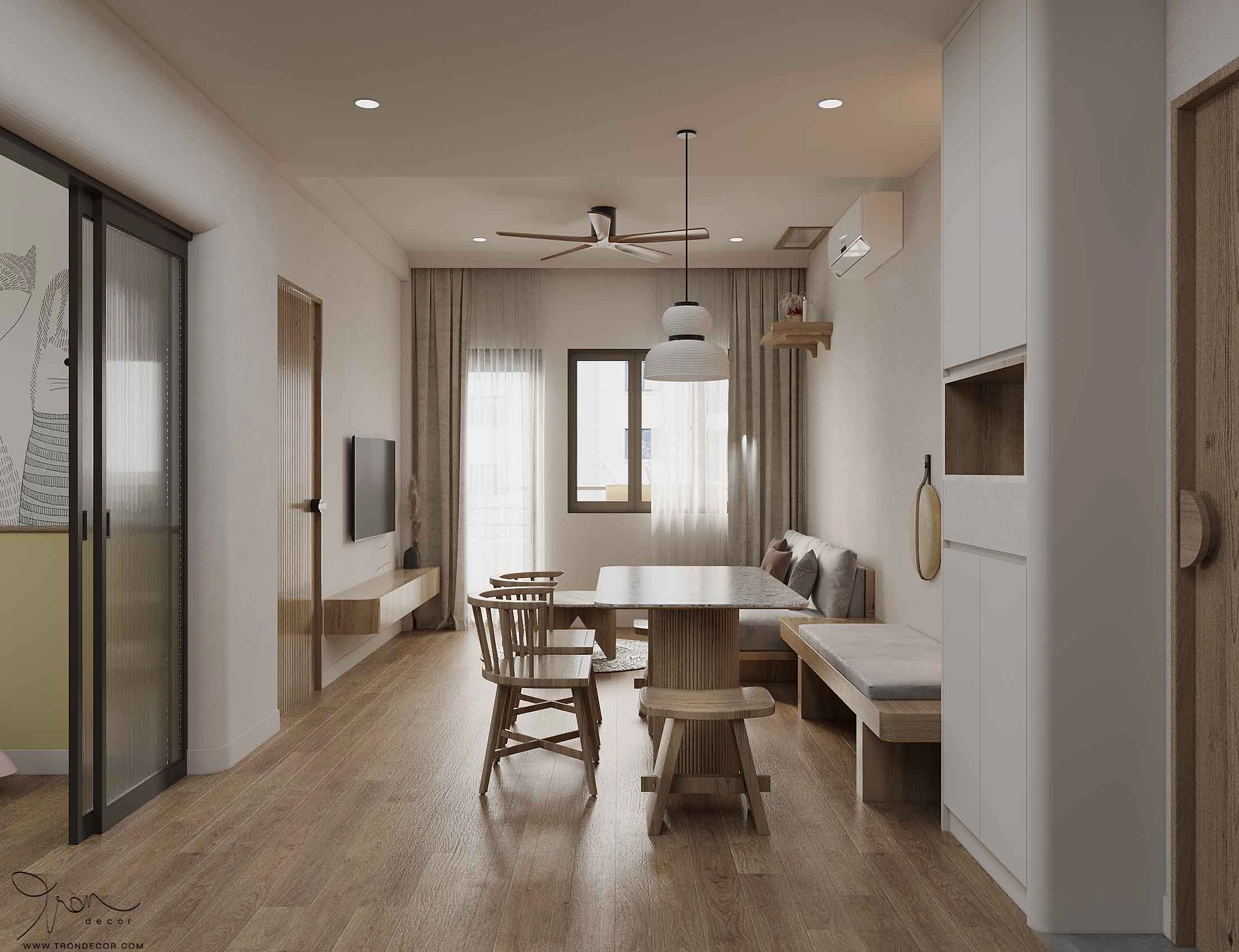 Mặt bằng điển hình căn hộ tại Chung cư Phạm Viết Chánh