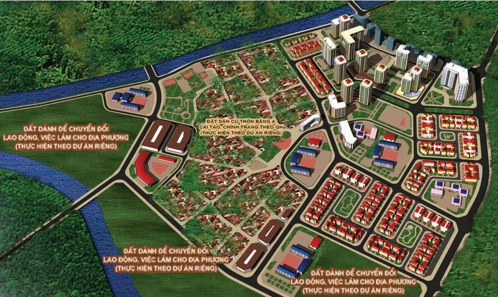 Mặt bằng tổng thể dự án