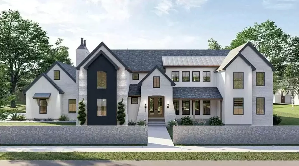 Mẫu nhà 2 tầng mái Nhật 1 tỷ