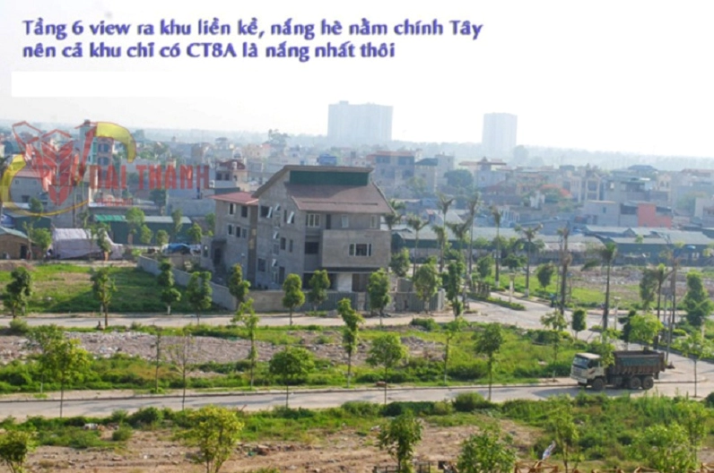 Một góc nhà liền kề tại Khu đô thị Đại Thanh