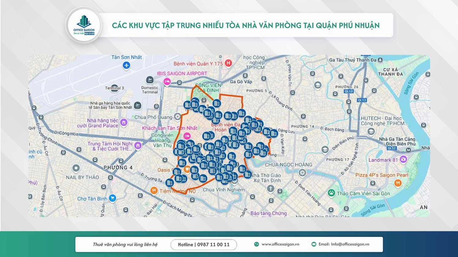 Nguồn cung văn phòng cho thuê tại Phú Nhuận