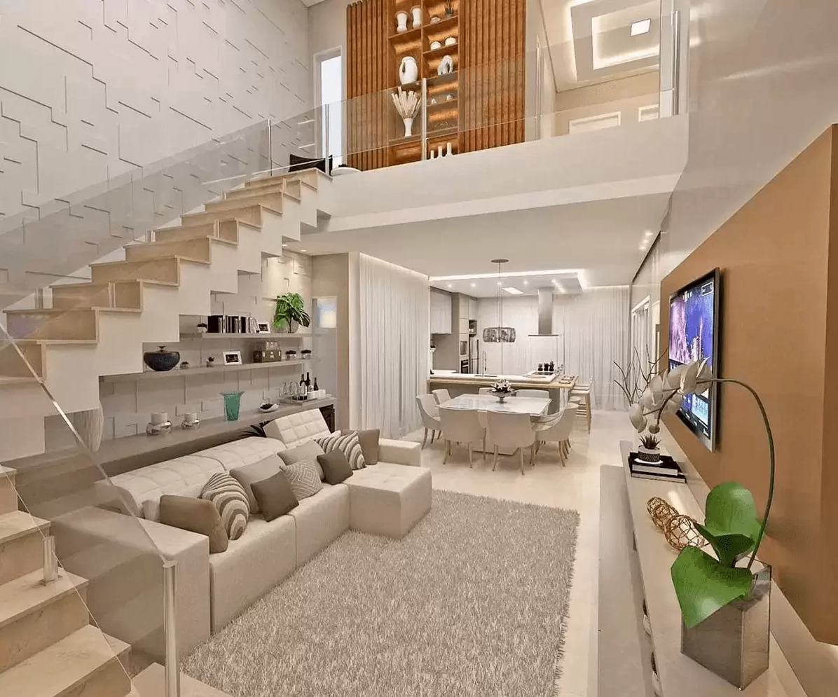 Nhà cấp 4 có gác lửng đơn giản nhưng ấn tượng, đầy đủ công năng