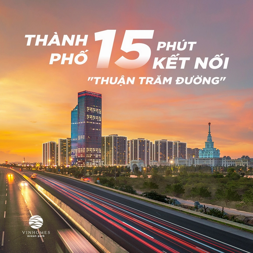 Thành phố biển hồ Vinhomes Ocean Park