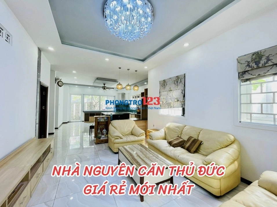 Tổng quan về nhà nguyên căn cho thuê tại Thủ Đức