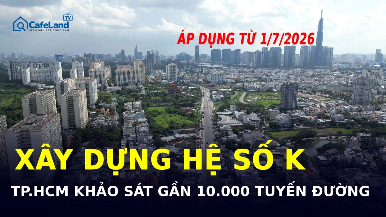 TP.HCM khảo sát gần 10.000 tuyến đường cho quy hoạch